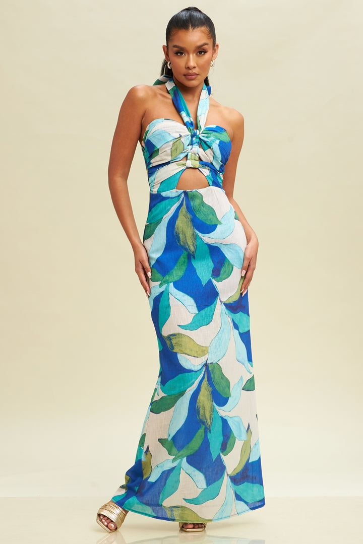 chinese dress ladies Alexandra Ruffled Maxi Dress | Made-To-Order main image 1