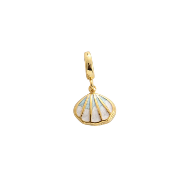 Bikini Mini Charm - Blue Clam