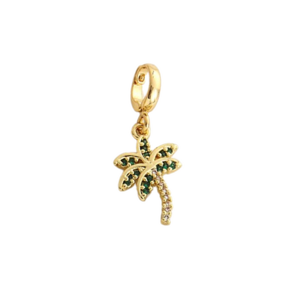 Bikini Mini Charm - Green Palm