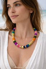 Tobie Necklace Rainbow