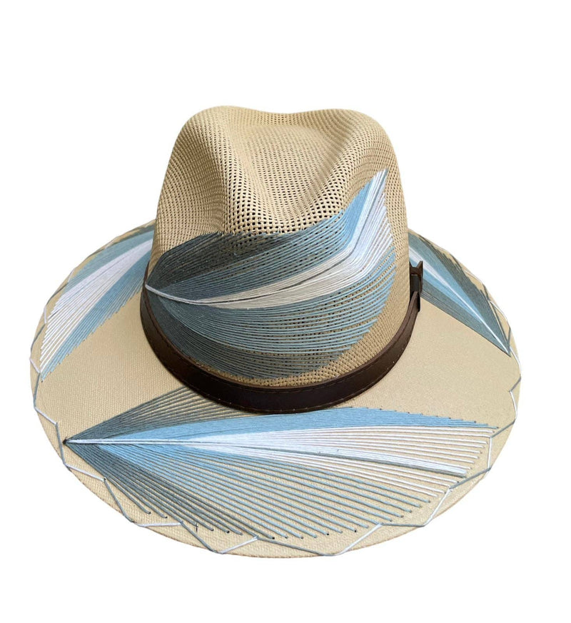 Pluma Embroidered Hat