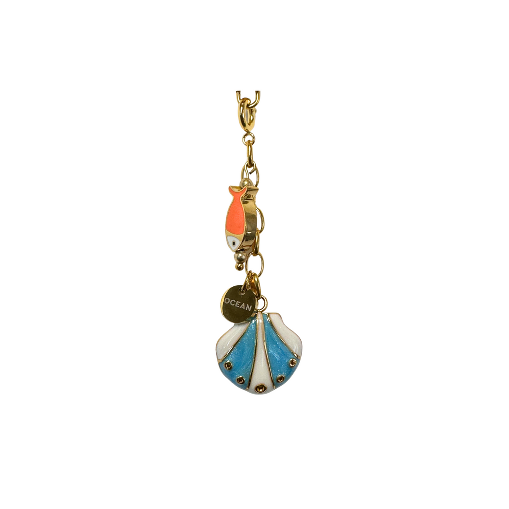 Bikini Charm - Enamel Shell – Alaire Resortwear