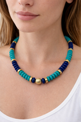 Tobie Necklace Blue
