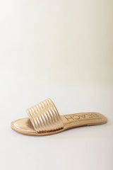 Troller Gold Sandals