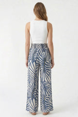 Capri Navy Pants