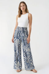 Capri Navy Pants