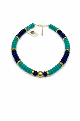Tobie Necklace Blue