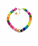 Tobie Necklace Rainbow