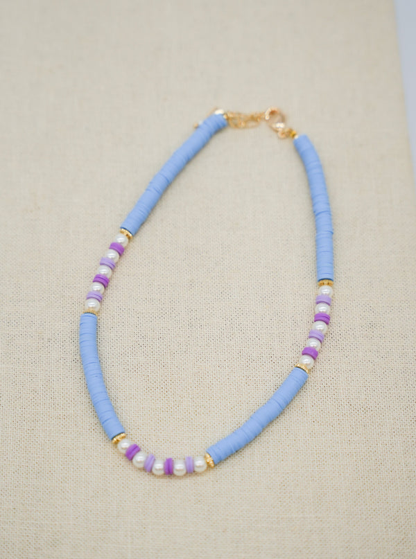 Paulette Necklace - Periwinkle