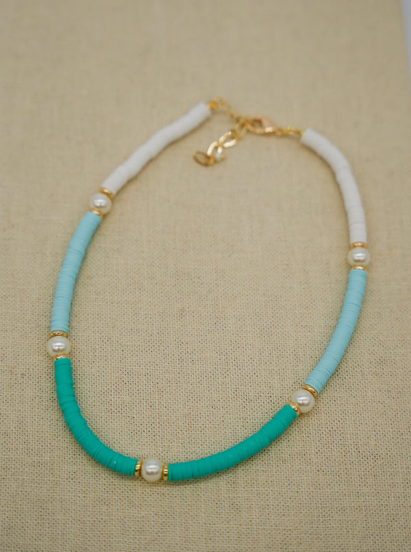 Nili Necklace- Green/Blue