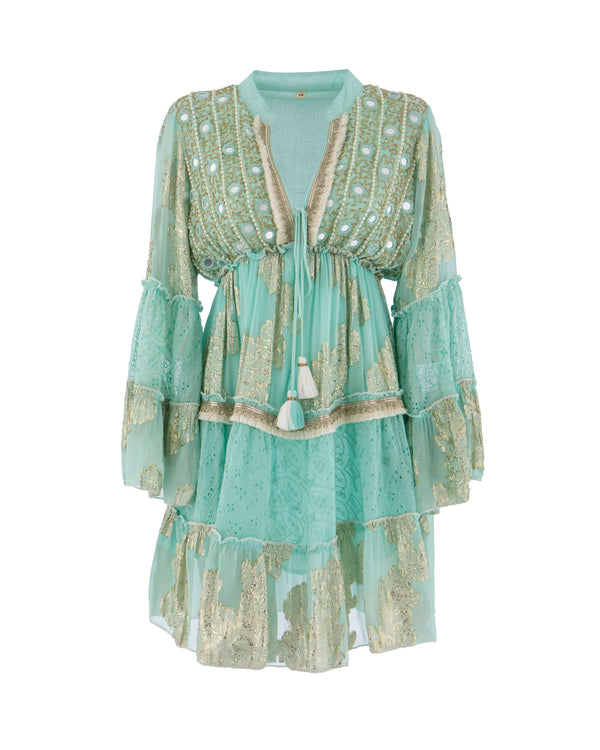 Maxime Turquoise Dress