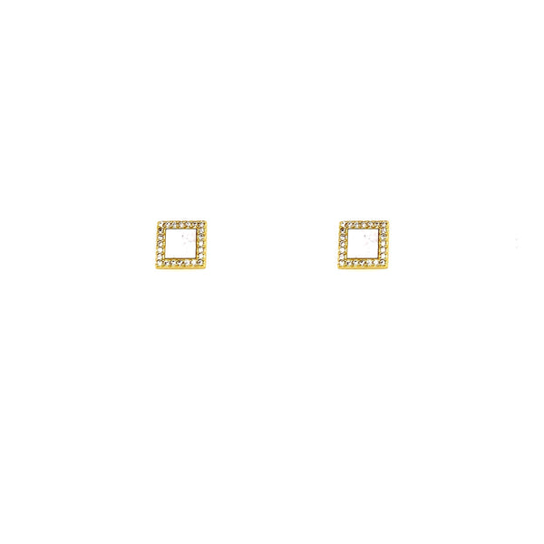 Sandy Zirconia Mini Earrings