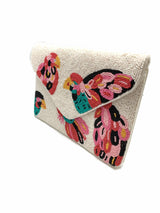 Reeva Beaded Clutch