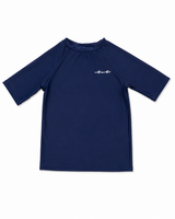 Navy Blue Short Sleeve Sun Shirt