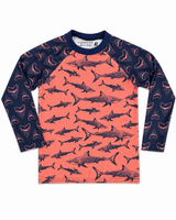 Shark Bite Long Sleeve Sun Shirt