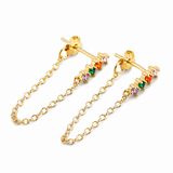 Krystal Chain Earring