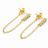 Krystal Chain Earring