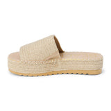 Del Mar Gold Speckle Sandals
