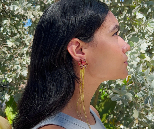Dahlia Dangle Earrings