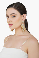 Leaf Drop Earrings
