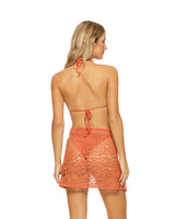 Lattice Mini Skirt