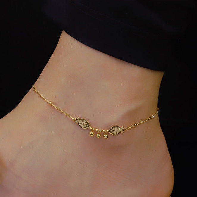 Bubbly Fish Anklet