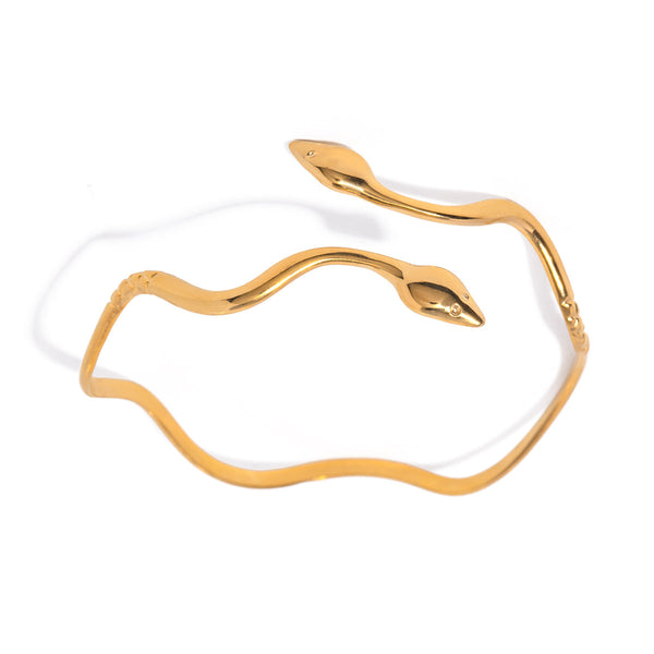 Wild Serpent Bangle