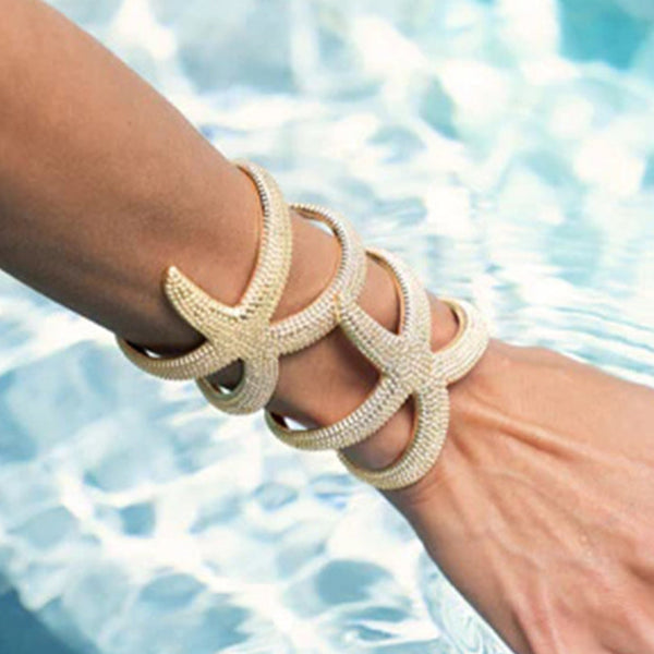 Starfish Cuff Bracelet
