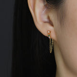 Krystal Chain Earring