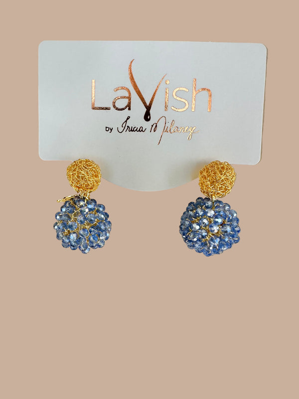 Double Sphere Earrings