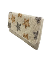 Cosmic Beaded Clutch