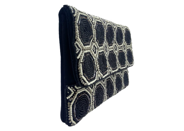 Ayla Beaded Clutch
