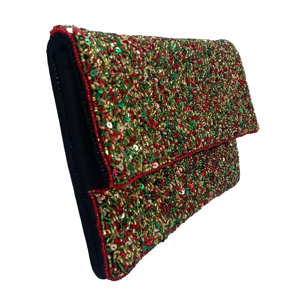 Joy Beaded Clutch