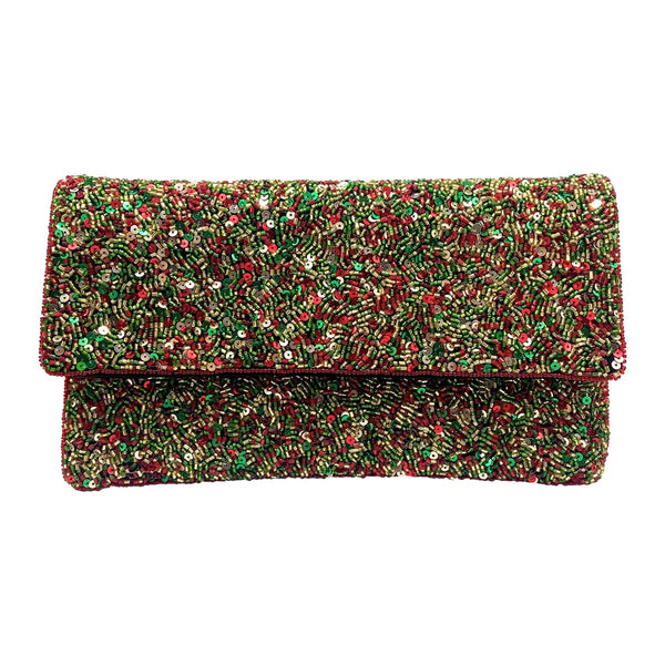 Joy Beaded Clutch