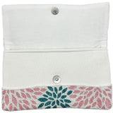 Begonia Beaded Clutch