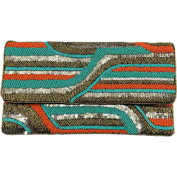 Milagros Beaded Clutch