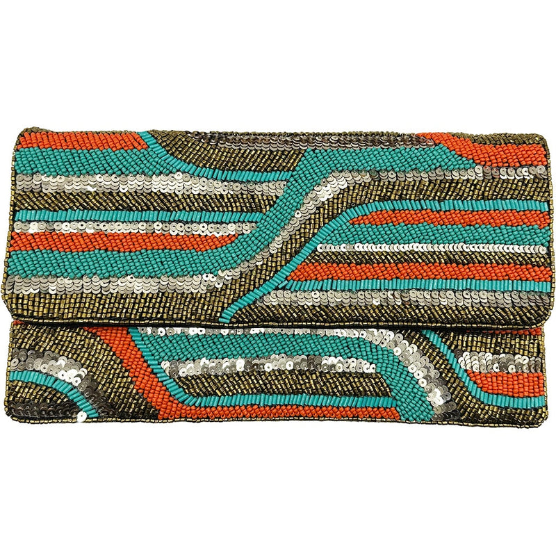 Milagros Beaded Clutch