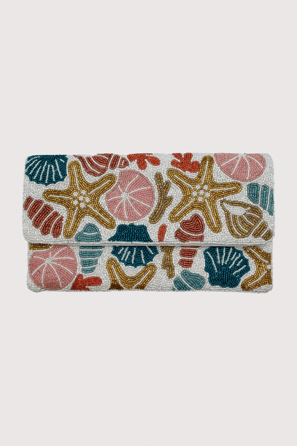 Siomara Beaded Clutch