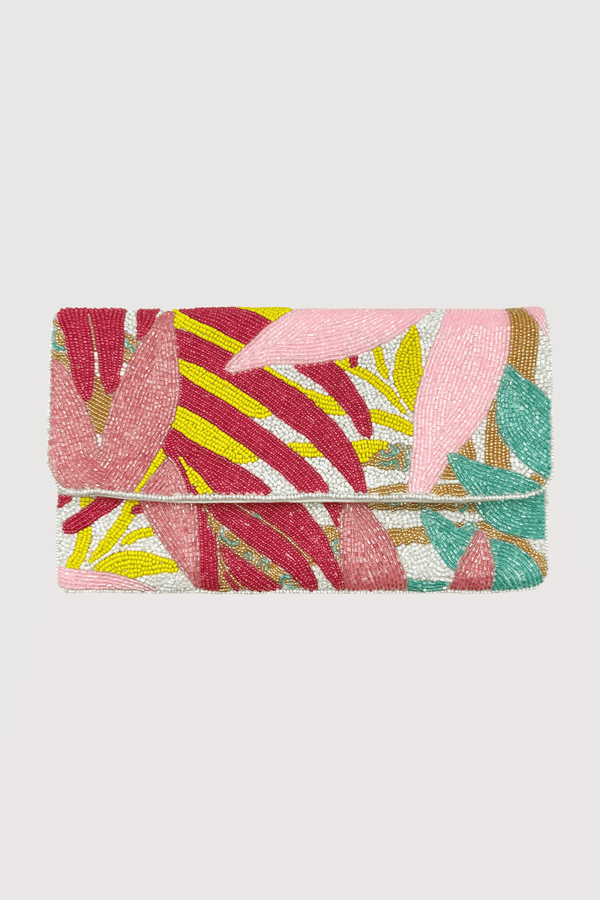 Leila Beaded Clutch
