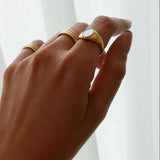 Mother of Pearl Oval Ring