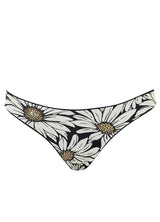 Ink Black Flirt Thin Side Bikini Bottom