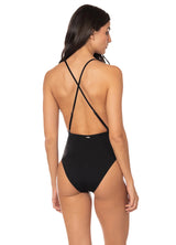 Jade Black Safri One Piece