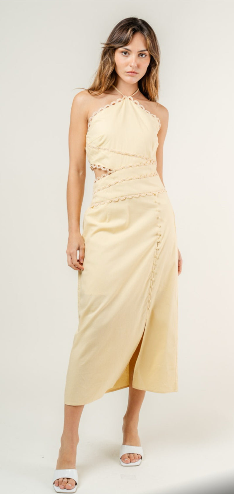 alicia maxi dress French Connection Women's Phoebe Alicia Sleeveless Maxi Dress