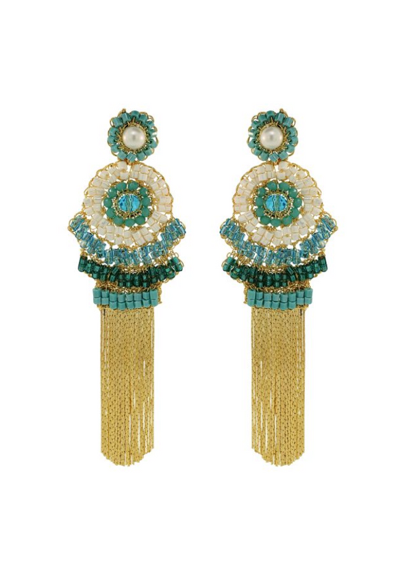 Ripples Fringe Earrings