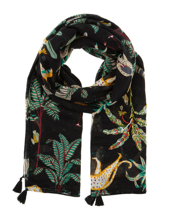 Firenze Scarf - Black