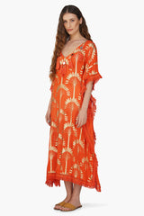 Sunset Palm Kaftan