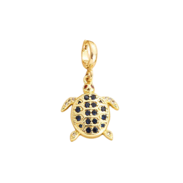 Bikini Mini Charm - Navy Turtle