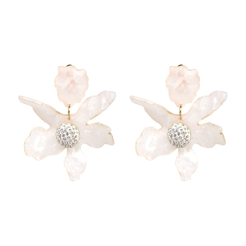 Orchid Earrings