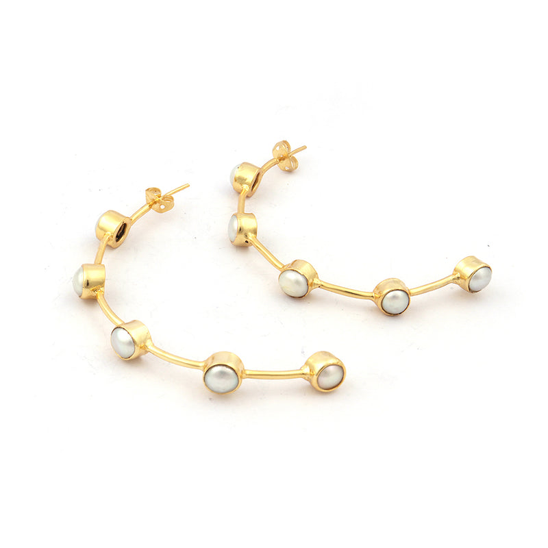 Diya Hoop Earrings