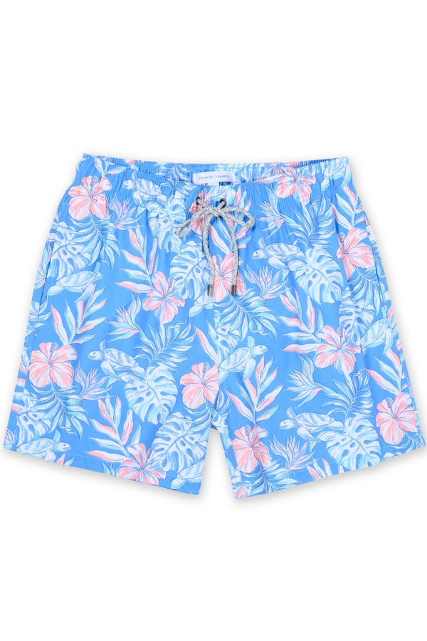 Tropical Turtle Swim Shorts